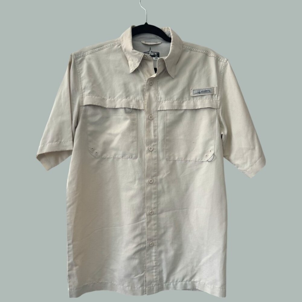 Habit Gray Fishing Shirt - 40+ Solar Protection